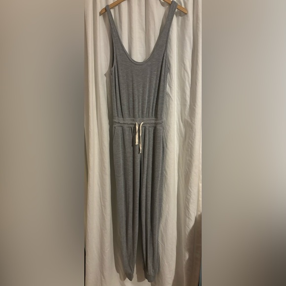 SPIRITUAL GANGSTER POPPY JUMPSUIT X Small Heather Grey - Picture 5 of 12